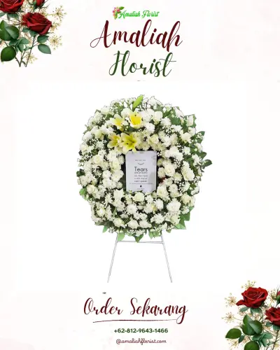 Krans Bunga Duka Cita kadugemblo